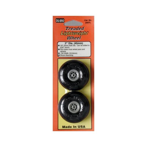 TREADED LITE WHLS 2" (2)