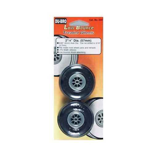 TREADED WHEELS 2-1/4" (2)