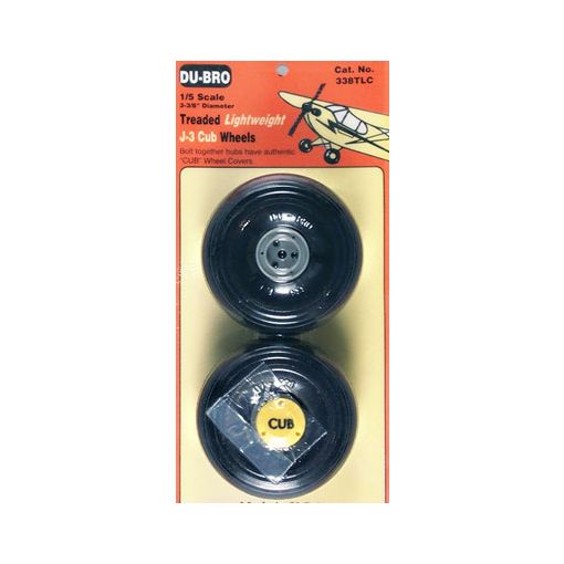 1/5 LTWT J-3 CUB WHL(2)