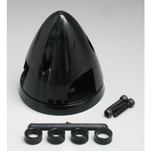 SPINNER 2" 3-BLADE BLACK