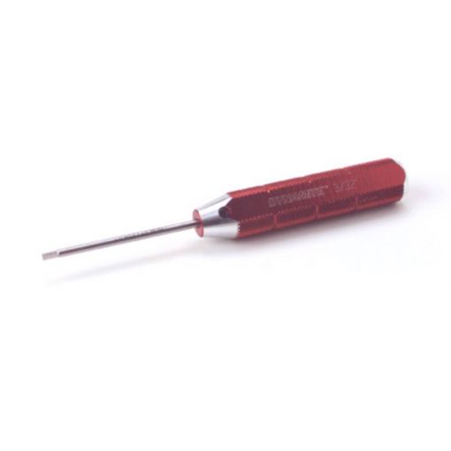 Machined Hex Driver, Red: 3/32"