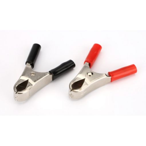 Alligator Clips with 4mm Bullet Jack (2)