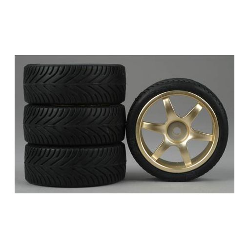 6-Spoke Gold Wheel, Radial (4)