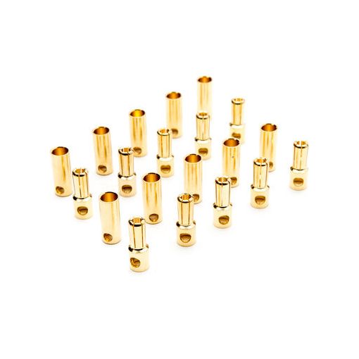 Gold Bullet Connector, 5.5mm Set (10)