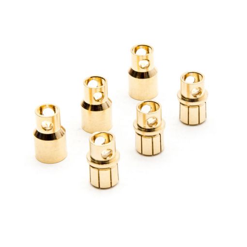 Gold Bullet Connector Set, 8.0mm (3)