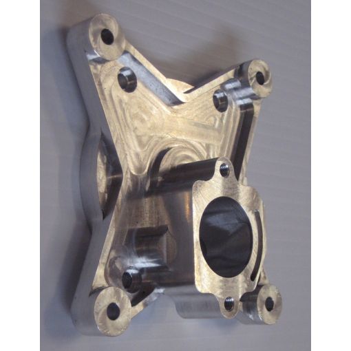 Rear crankcase half/backplate - ZDZ180B2RV-J Champion