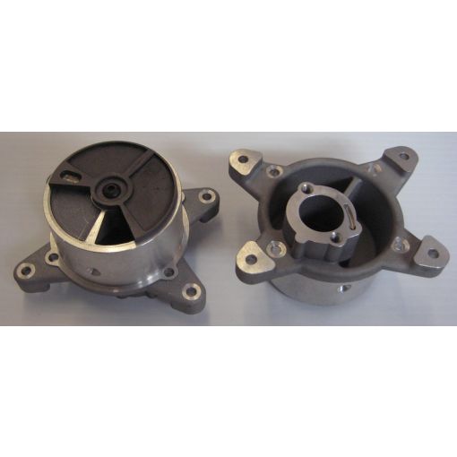 Rear crankcase half complete set - 90RV-J