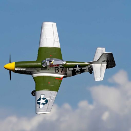 P-51D Mustang 1.0M BNF Basic with AS3X and SAFE Select - EFL02650