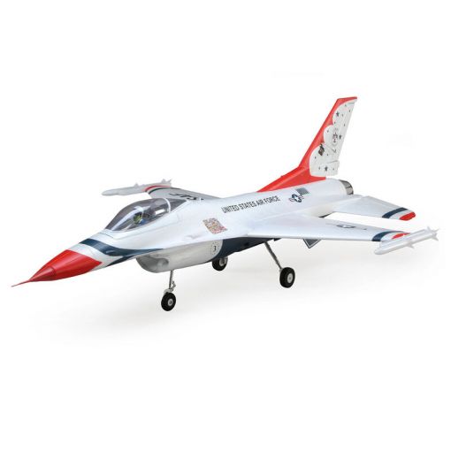 F-16 Thunderbirds 70mm EDF Jet BNF Basic - AS3X & SAFE Select
