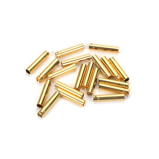 Gold Bullet Connector, Female, 4mm (30)