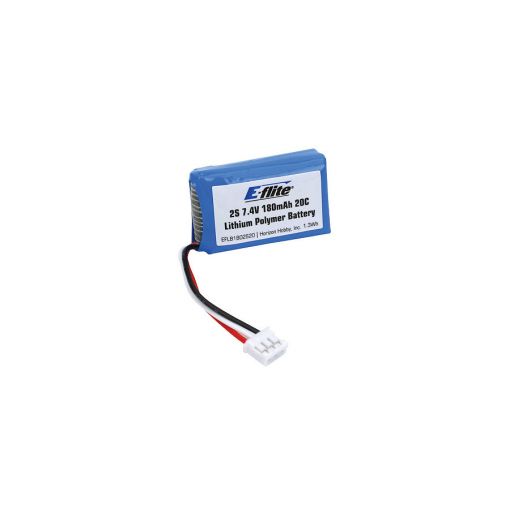 180mAh 2S 7.4V 20C LiPo, 26AWG