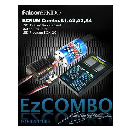EZRUN Combo for 1/18 Car (A1 Series-12T)