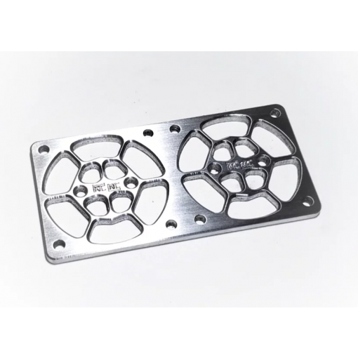 Dessus de fan double - 40x40mm (Carbone)