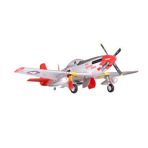 P-51D, Red Tail 1700mm, PNP w/Reflex