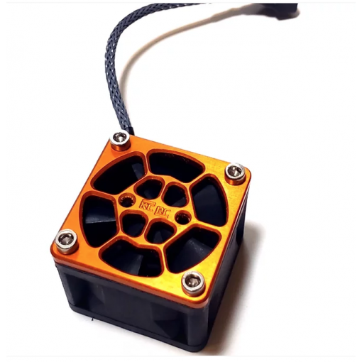 Dessus de fan simple - 40x40mm (Argent)