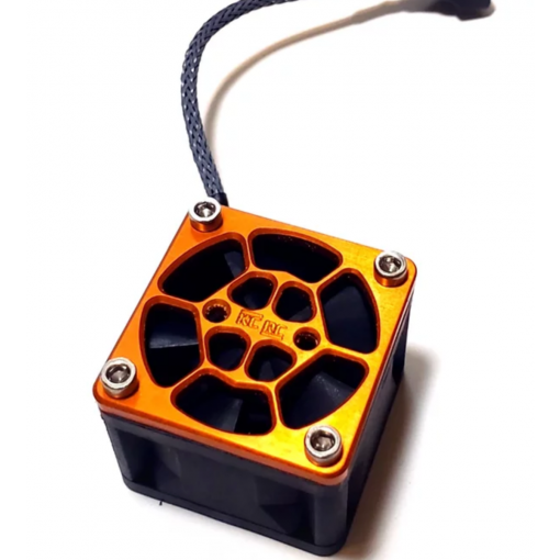 Dessus de fan simple - 40x40mm (Carbone)