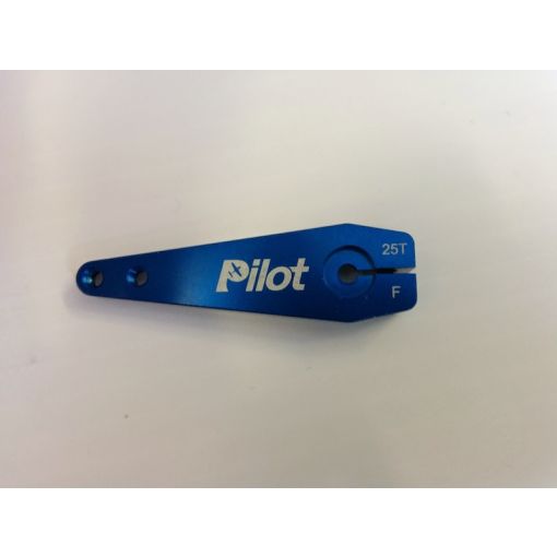 1.5" Simple Servo Arm for Futaba (Blue)