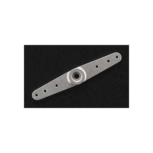 DBL ALUM HORN SLVR 2"