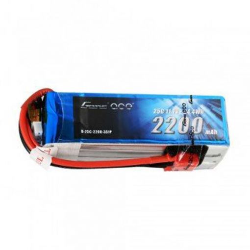 2200mAh 11.1V 25C 3S1P Lipo Battery Pack w/ Deans