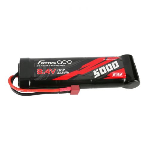 5000mAh 8.4V NiMH Battery Flat Style with Deans Plug - GEANM7S5000DF