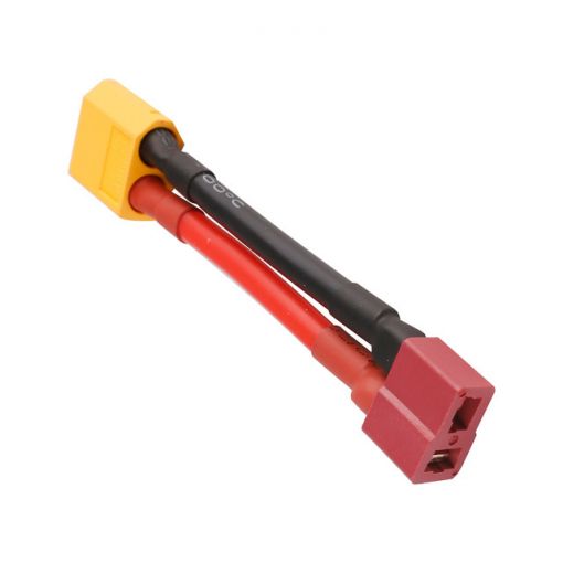 XT60 male to Deans(T) female adapter cable - GEAX6M2TF