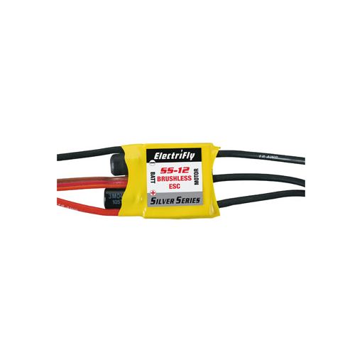 ElectriFly Silver Series 12A Brushless ESC 5V/1A BEC