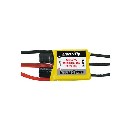 ElectriFly Silver Series 25A Brushless ESC 5V/2A BEC