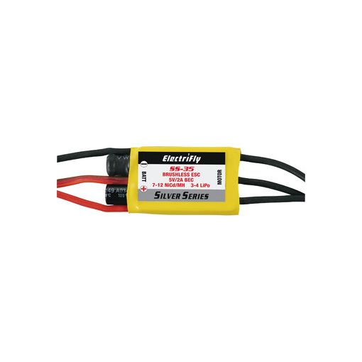 ElectriFly Silver Series 35A Brushless ESC 5V/2A BEC