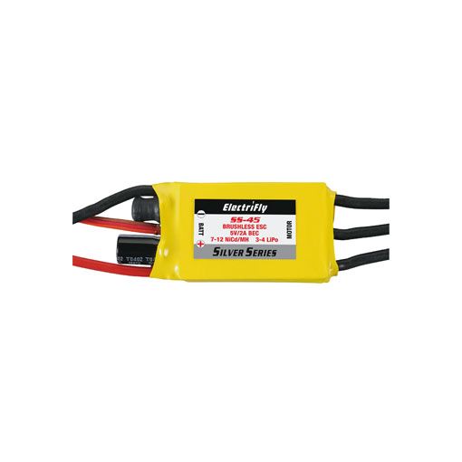 ElectriFly Silver Series 45A Brushless ESC 5V/2A BEC