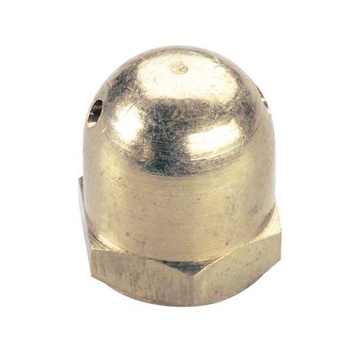 BRASS HVY SPINNER NUT 1/4"-28