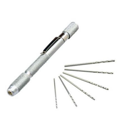 PIN VISE W/1/16 COLLET W/6 BIT