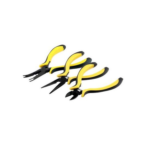 Pliers 3 Piece - Needle Nose, Side Cutter, Ball Link