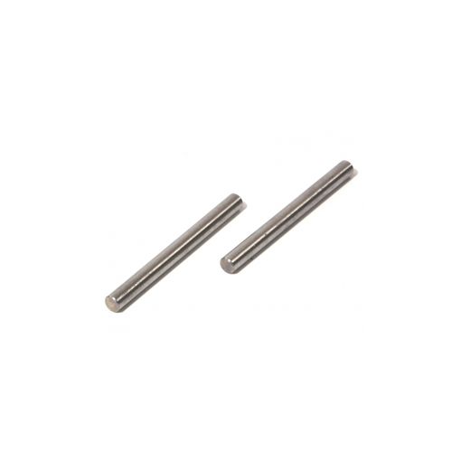 Shaft, 4X46mm, Silver, (2pcs), Savage X - HPI86074