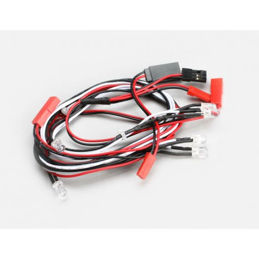 LED Light System, White: 1/10 Touring Car