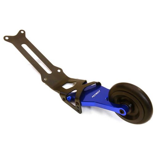 Billet Mach Wheelie Bar Kit, Blue : XMaxx 4X4