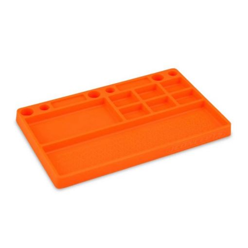 Tray, Rubber Material - Orange Size: 181mm x 114mm x 12.5mm