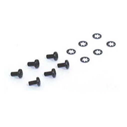 Metal Gear Servo Screws & Washers(6)