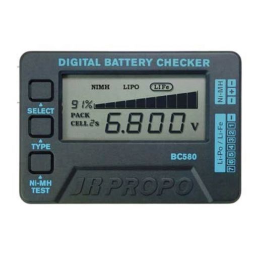 Digital battery checker bc580
