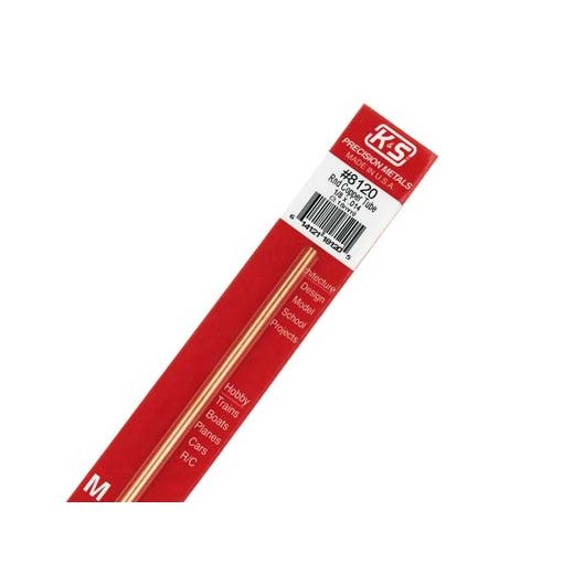 1/8\" Outside Diameter Copper Tube (1 pc per card)