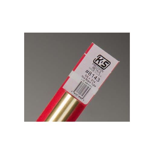 5/8\" Outside Diameter Round Brass Tube (1 pc per card)