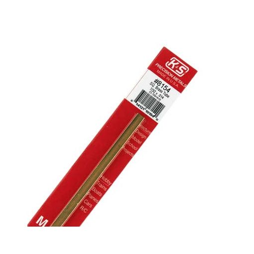 7/32\" Outside Diameter Square Brass Tube (1 pc per card)