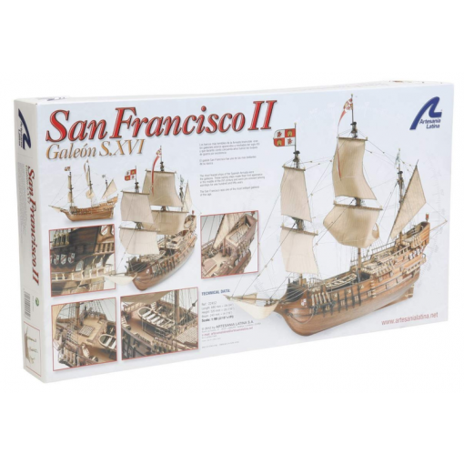 1/90 San Francisco II Wooden Model Ship Kit - LAT22452N