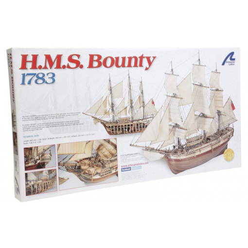 1/48 Bounty Wooden Model Ship Kit - LAT22810