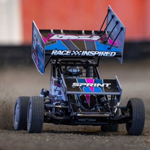 1/10 22S Sprint Car - Blue - Brushless 2wd RTR - LOS-1387T1