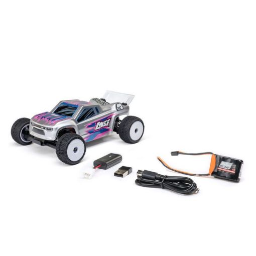 1/28 Micro-T - Silver - 2WD RTR - LOS-1392T2