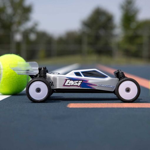 1/24 Micro-B - Silver - 2WD Buggy RTR - LOS00007T2