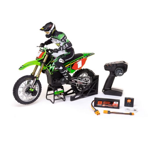 1/4 Promoto-MX - Pro Circuit -  Motorcycle RTR Combo