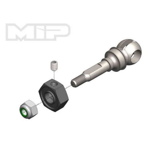 18151 - CVD Axle, 11mm Offset w/ 10mm x 5mm Bearing