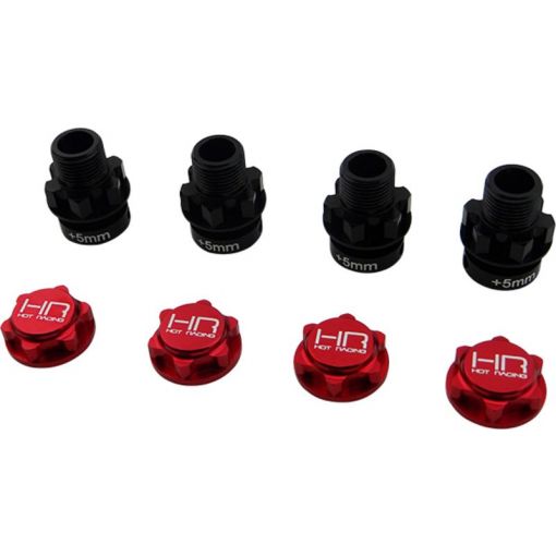 17mm Wide +5mm Hex W Serrated Nuts: Arrma Nero