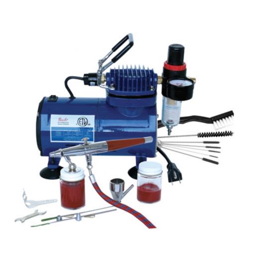 Airbrush & Compressor: VLSET, D500SR, DVDVL & AC7